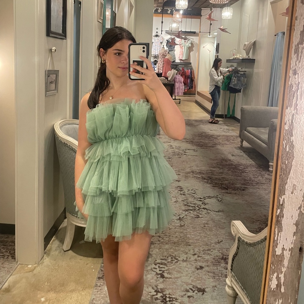 Tiered Tulle dress